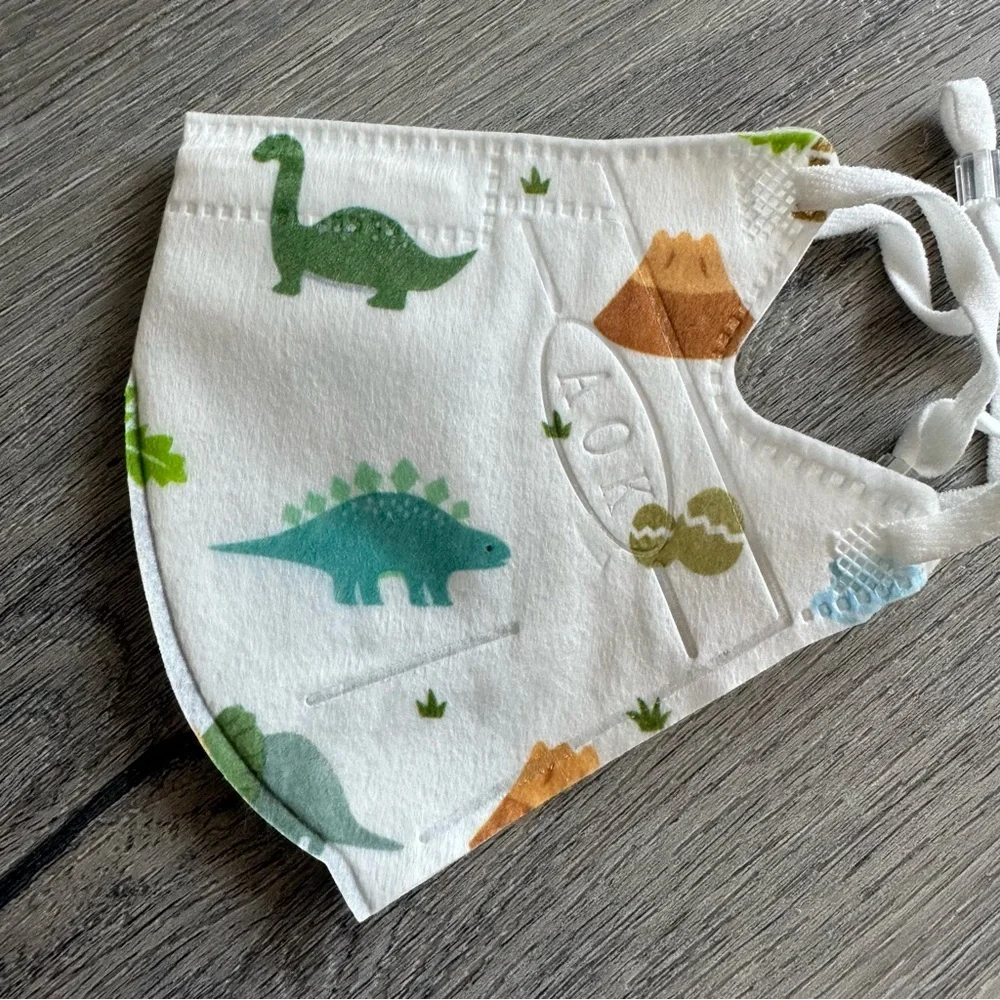 Dinosaur Print Disposable Children’s Face Masks (25pcs)